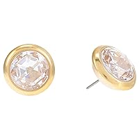 Kate Spade New York On The Dot Statement Studs Earrings Clear/Gold One Size