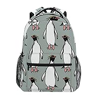 Penguin Backpack for School Elementary,Kid Bookbag Penguin Toddler Backpack