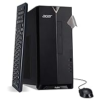 Acer Aspire Desktop PC, 10th Gen Intel Core i5-10400(6 Core, Up to 4.3GHz,Beat i7 8700), 16GB 2666MHz RAM, 512GB NVMe SSD + 1TB HDD, 8X DVD, Wi-Fi 6, Bluetooth 5, Windows 11,ARIMOOZ