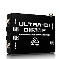 Behringer Ultra-DI DI600P 1-channel Passive Microphone/Instrument Direct Box