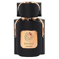 Swiss Arabian Massive - Woody and Spicy Scent Notes - Long Lasting and Addictive Masculine Fragrance - A Seductive Signature Aroma - The Luxurious Scent Of Arabia - 2.7 oz EDP Spray