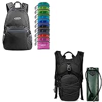 G4Free 20L Lightweight Packable Backpack with Hydration Pack Sports Runner Hydration Backpack