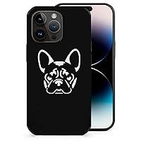 French Bulldog Compatible with iPhone 14 iPhone 14 Pro iPhone 14 Plus iPhone 14 Pro Max Case with Printed Pattern Design Fiber Skin iPhone 14 Pro Max