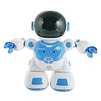 Electronic Robot Astronaut, Emulational Spaceman, Remote Control Robot Toy, Walking, Revolving, Dancing, Programming, Kids Gift, Blue