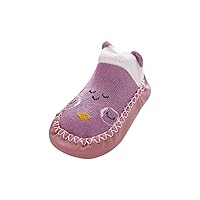 Baby Anti-Slip Socks Shoes Boys Girls Indoor Slippers Baby Sneakers Kids Breathable Stylish Print Soft Crib Shoes