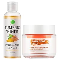 Toner for Dark Spots Turmeric Dark Spot Corrector Toner, Facial Toner for Acne Acne-Prone Skin, Dark Spot Remover for Face Hydrating Face Toner for Women Dark Spot Corrector for Face and Body