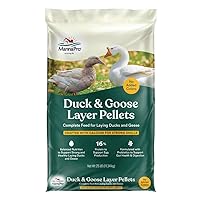 Duck Layer Pellet | High Protein for Increased Egg Production | Formulated with Probiotics to Support Healthy Digestion | 25 Pounds