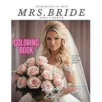 Mrs. Bride Coloring Book