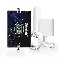 Lintratek Cell Phone Signal Booster for Home and Office on Band 2/4/5/12/17,Up to 5,000 Sq Ft,Boost 4G LTE 3G GSM Data & Voice Signal for Varies of U.S. Carriers, FCC Approved