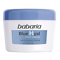 Babaria Hyaluronic Acid Face Cream - Intensely Hydrates and Smooths Your Epidermis - Provides Hydration and Reduced Flaccidity - Reduces Wrinkles and Fine Lines - Suitable for All Skin Types - 4.2 oz