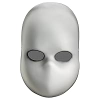 Disguise Blank Black Eyes Doll Mask Accessory