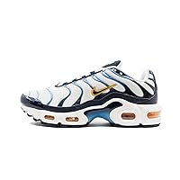 Youth Air Max Plus CD0609 100 - Size 5Y White/Midnight Navy