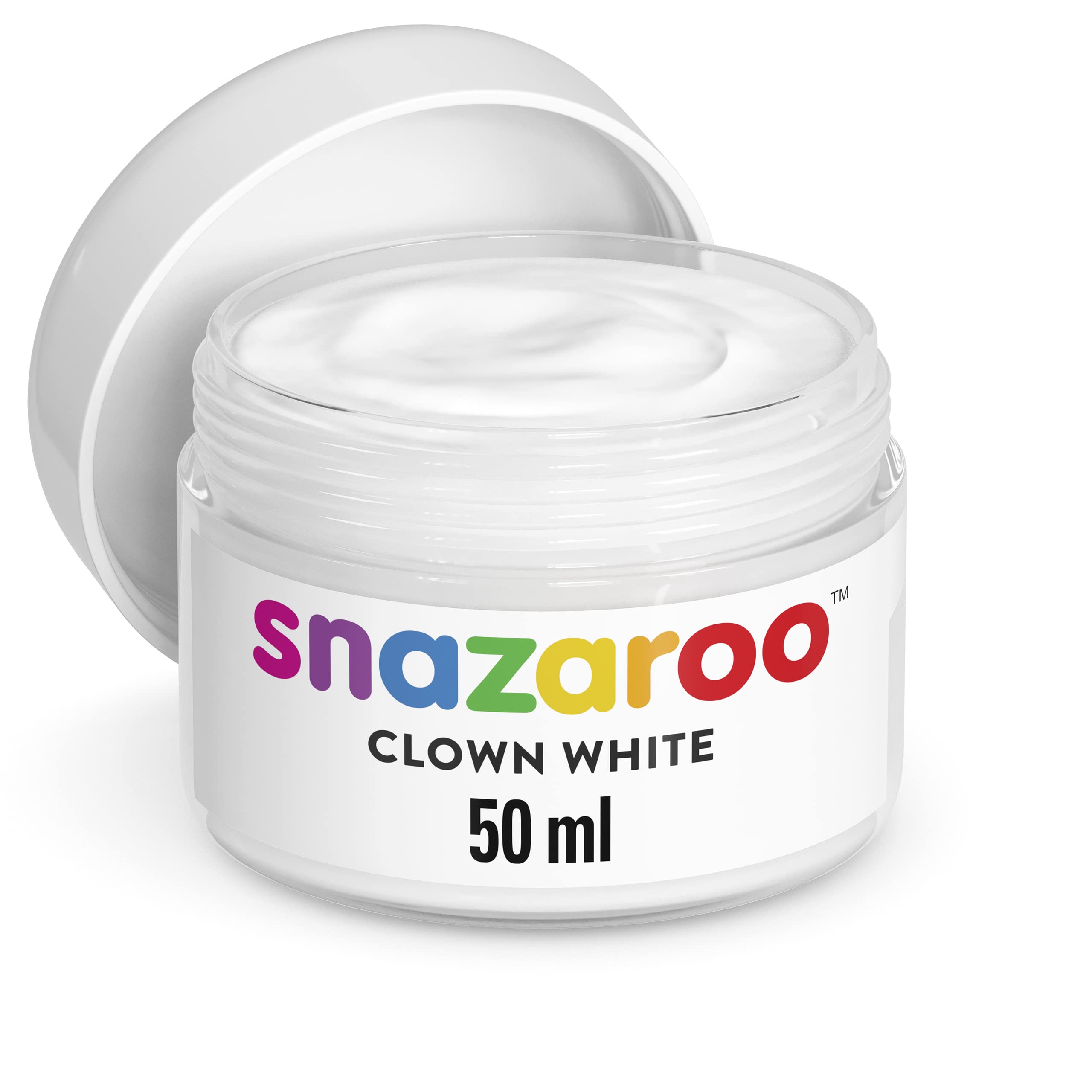 Snazaroo Face and Body Paint, Clown White, 50ml, 1.69 Fl Oz (Pack of 1)