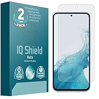 IQShield Matte Screen Protector Compatible with Samsung Galaxy A54 (2-Pack) Anti-Glare Anti-Bubble TPU Film