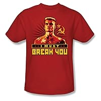 Rocky Men's Slim Fit T-Shirt Red