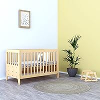 Wooden Marine Grade, FSC Certified Birch Plywood Gold Cherry Crib for Kids - Large_Natural_1 Year to 10 Years