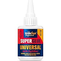 Super Glue for All Purpose 25g Extra Strong - Waterproof, Heat-Resistant, Clear Glue with Precise Nozzle