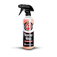 Adam's Polishes Spray Wax 16oz - Premium Infused Carnauba Car Wax Spray For Shine, Polish & Top Coat Paint Protection | Car Wash Enhancer & Clay Bar Lubricant | Car Boat Motorcycle RV Detailing