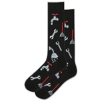 Hot Sox Mens Plumber Crew Socks