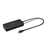 Kensington G1000P USB-C Mini Dock Single 4K Video via HDMI with 85W Power Pass-Through for Chromebook, Windows, MacBooks, iPad and Other Type-C Devices(K35200WW) Black