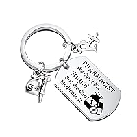 Pharmacist Keychain Thank You Gifts For Pharmacist Pharmacy Tech Gift Graduation Gift For Her