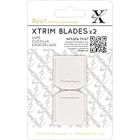 Xtrim Replacement Blades, Deckle and Scallop, 2-Pack
