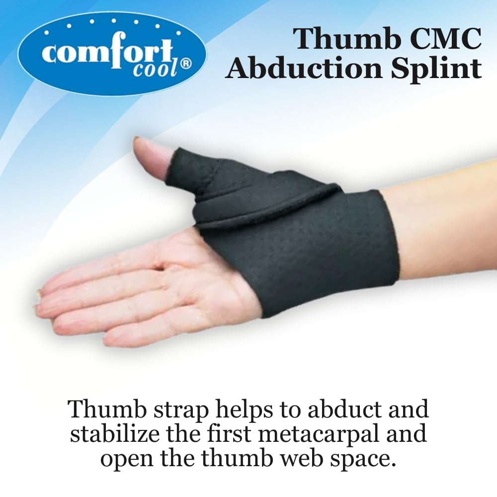 Comfort Cool 77591 Thumb CMC Abduction Splint, Large, Right