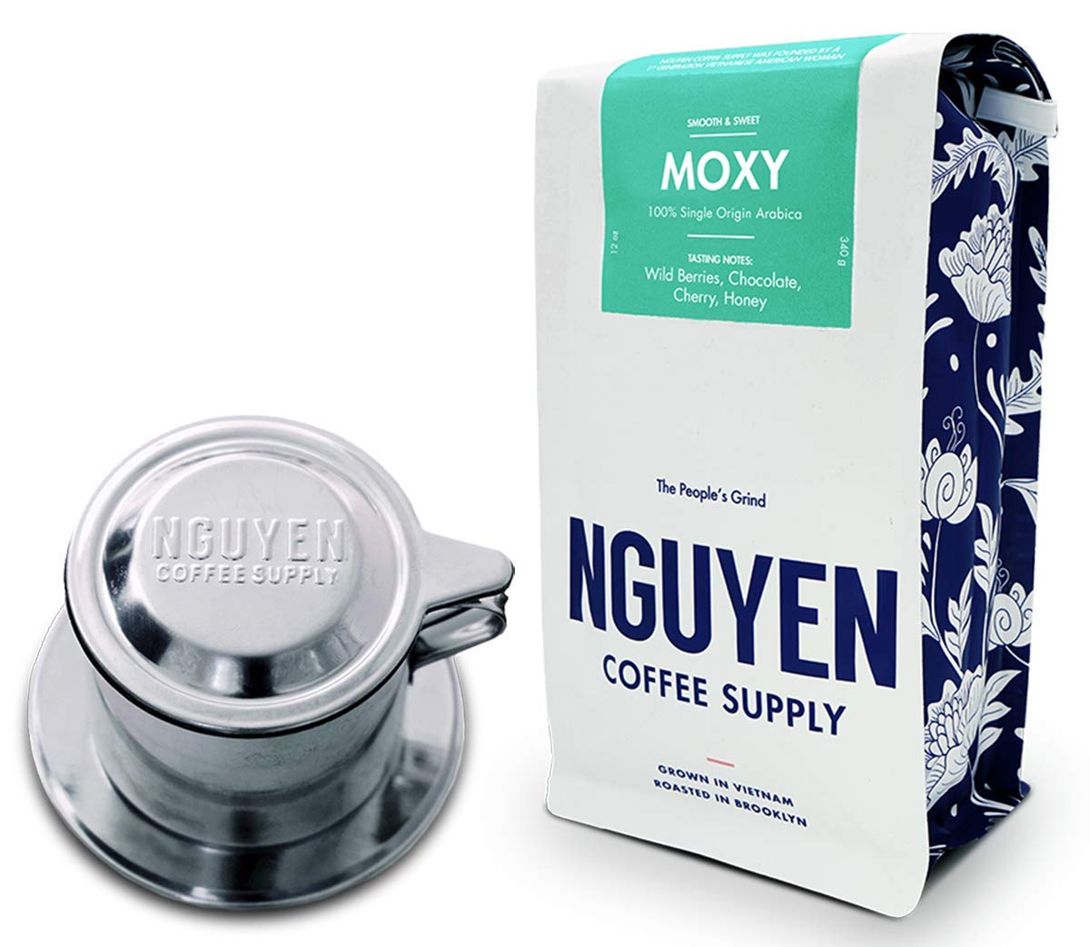 Moxy Arabica Original Phin Filter Vietnamese Ground Bean Coffee Bundle Pack