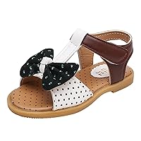 Girls Slippers Bow Children Shoes Fashion Flat Bottom Bow Princess Sandals Soft Bottom Fashion Girls Slippers Size 12