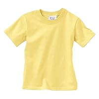 Hanes ComfortSoft Crewneck Toddler T-Shirt, Daffodil Yellow, 3T