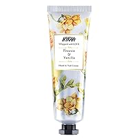 Hand and Nail Cream - Non-Greasy, Deep Hydrating - Nourishes Hands and Cuticles - Sensuous Scent - Freesia and Vanilla - 1 oz