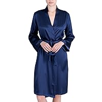 Women's Luxury Silk Sleepwear 100% Silk Robe Kimono