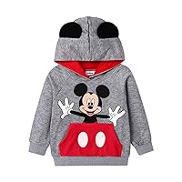 Disney Mickey and Friends Sweatshirts for Toddler Boys Girls Character Hoodies Tops Sweaters