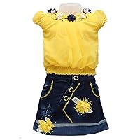 Golden Girl Baby Girls' Skirt Top Set