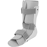 Walking Boot, Breathable Comfortable Ankle Splint, Adjustment Foot Drop Support Brace, Stable Foot Ankle Support Fracture Boot