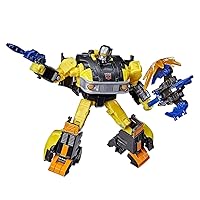 Transformer-Toys: Gold Plate Gambler Black Jazz+Perspective Eye Crow Mobile Toy Action Figures, Diamond Toy Robot, Teenagers's Toys Aged 15 Years and Above. The Toy is Six Inches Tall.
