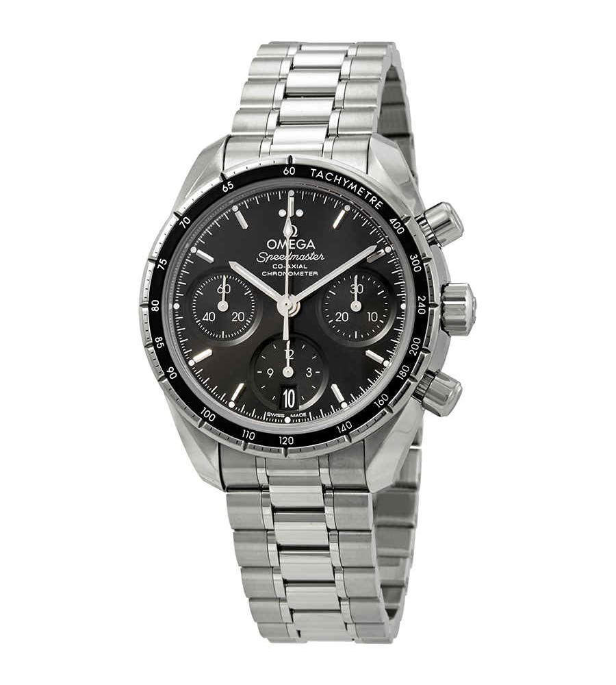 Omega Speedmaster Chronograph Automatic Black Dial Men's Watch 324.30.38.50.01.001