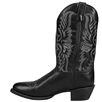 Laredo Mens Birchwood Round Toe Dress Boots Mid Calf - Black