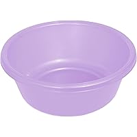 YBM HOME Round Plastic Wash Basin 1151, 13 inch Holds like 3 Gallons (1, Purple)