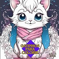 Gatinhos para colorir (Portuguese Edition)