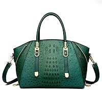 Handbags and Purses for Women PU Leather Shoulder Bag Crocodile Pattern Top-Handle Satchel Fashion Ladies Tote