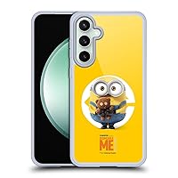 Head Case Designs Officially Licensed Despicable Me Bob Minions Soft Gel Case Compatible with Samsung Galaxy S23 FE 5G