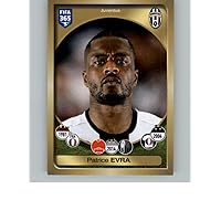 2016-17 Panini FIFA 365 Stickers Central/South America #494 Patrice Evra Juventus Official Soccer Album Sticker in Raw (NM or Better) Condition