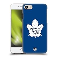 Head Case Designs Officially Licensed NHL Plain Toronto Maple Leafs Hard Back Case Compatible with Apple iPhone 7/8 / SE 2020 & 2022