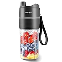 Personal Size Blender, Enenal Portable Blenders Smoothies and Shakes 5000mAh Battery, 16oz Mini Blender USB Rechargeable, Handheld Blender BPA-Free Fruit Smoothie Juicer Cup