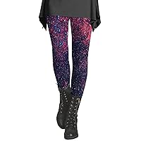 Women's Boho Printed Leggings Soft Stretchy Skinny Comfy Tights High Waisted Workout Athletic Fitness Yoga Pants