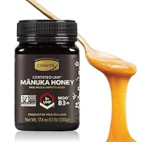 Manuka Honey (UMF 5+, MGO 83+) | New Zealand’s #1 Manuka Brand | Raw, Wild, Non-GMO | Superfood for Daily Vitality | 17.6 oz