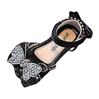 Sandals Girls 3 Fashion Spring And Summer Girls Sandals Dress Dance Show Princess Shoes Flat Wedges for Girls Size 4
