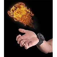  MilesMagic Magician's Fire Flames at Finger Tips Metal Gimmick  Trick Prop for Real Street Stage Magic Tricks (Flash Paper not Required) :  Toys & Games