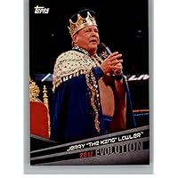 2018 Topps WWE Wrestling Evolution #E-22 Jerry The King Lawler Sports Card